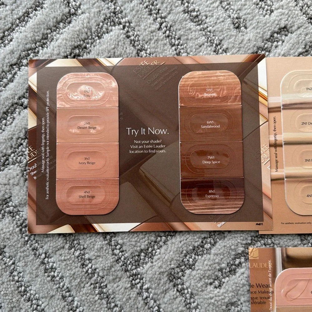 Various Foundation Sample Sales